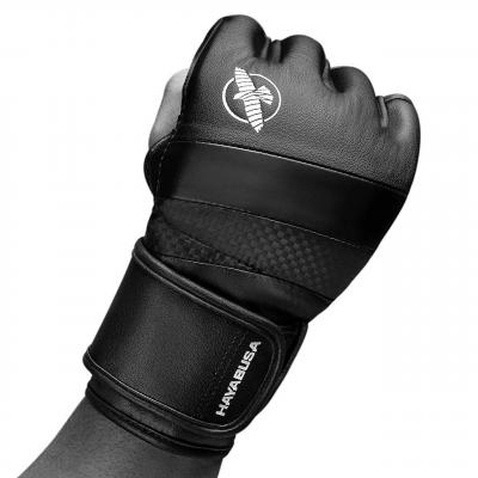 Рукавички для MMA Hayabusa T3 - Black M 4oz Original (HB_T3_MMA_Black_M)