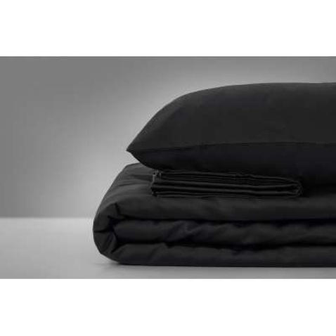 Простирадло MirSon Сатин Premium 0055 Black Pearl 240х260 см (2200001729711)
