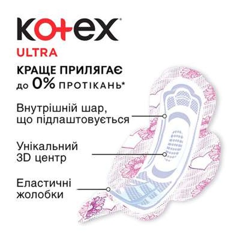 Гігієнічні прокладки Kotex Ultra Normal 30 шт. (5029053569093)