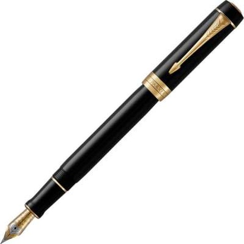 Ручка пір'яна Parker DUOFOLD Classic Black GT  FP18-C F (92 001)