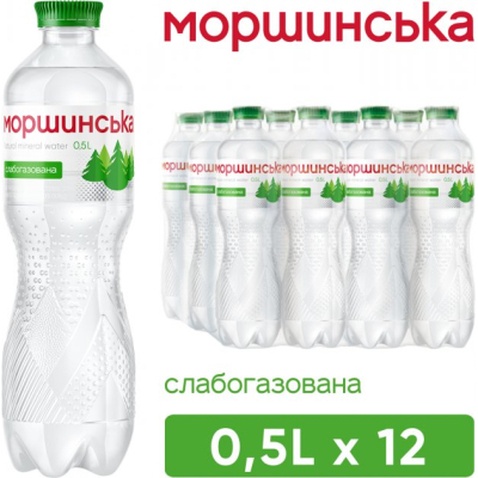 Мінеральна вода Моршинська 0,5л (4820017000260)