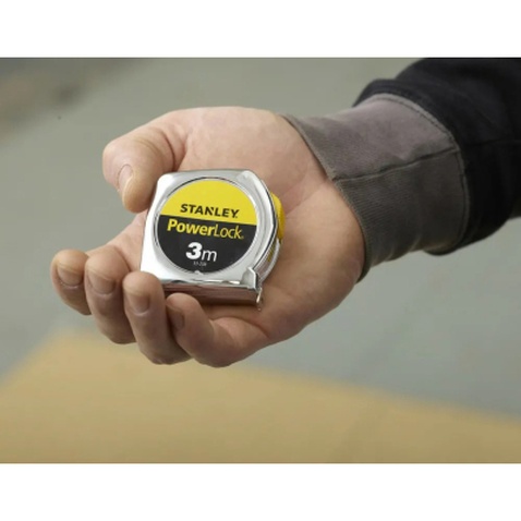 Рулетка Stanley Powerlock, 3м х 12,7 мм (0-33-238)