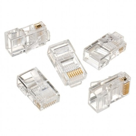 Конектор RJ45 cat.5e UTP 8P8C * 10 Cablexpert (PLUG3UP6/10)