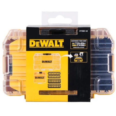 Ящик для інструментів DeWALT для біт системи TSTAK Tough Case S з футляром та касетами для біт 4 шт. (DT70801)