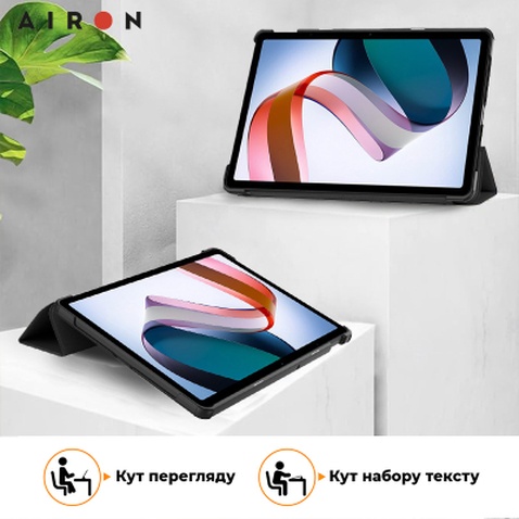 Чохол до планшета AirOn Premium Xiaomi Redmi Pad SE 11" 2023 + Film (4822352781105)