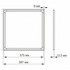 Світильник Videx LED панель ART 40W 5000K (VL-PA405W)
