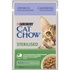 Вологий корм для кішок Purina Cat Chow Sterilised з ягням та зеленою квасолею в желе 85г (7613037025484)