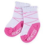Шкарпетки Luvable Friends 3 пари неслизькі, для дівчаток (02316.6-12 F)