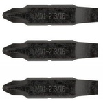 Набір біт для мультитула Leatherman 3шт хрестова PHILLIPS 1-2 та плоска 3/16" (931024)