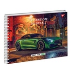 Альбом для малювання Yes А4 Auto tuning на спіралі, 20 аркушів (130473)
