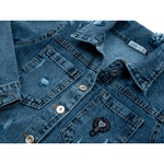 Піджак Toontoy джинсовий з потертостями (6108-128G-blue)