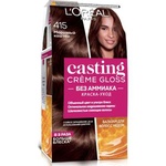 Фарба для волосся L'Oreal Paris Casting Creme Gloss 415 - Морозний каштан 120 мл (3600521119525)
