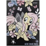 Кольоровий папір Kite My Little Pony А4 10 аркушів / 5цветов неон (LP21-252)