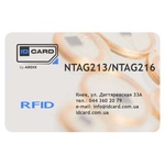 Смарт-карта IDCard NTAG213/NTAG216 white (01-043)