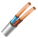 Кабель силовий ЗЗЦМ 2х0.75 кв.мм гнучкий, 100м (ПВС 2x0,75 ECG)