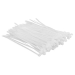 Стяжка Top Tools біла, 2.5x100 мм, пластик, 100 шт. (44E950)