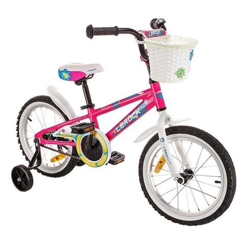 Дитячий велосипед Lerock RX16' Girl pink/white (RA-43-101)