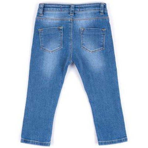 Джинси Breeze джинсові з квіточками (OZ-17703-92G-jeans)