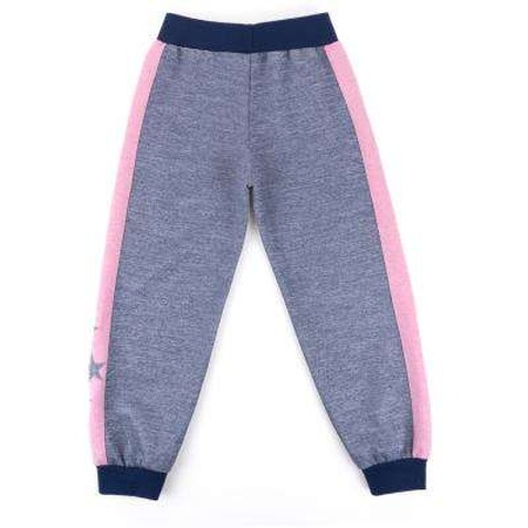 Спортивний костюм Breeze з рожевими лампасами (9553-140G-blue)