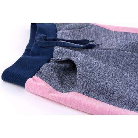 Спортивний костюм Breeze з рожевими лампасами (9553-152G-blue)