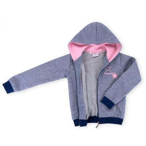 Спортивний костюм Breeze з рожевими лампасами (9553-152G-blue)