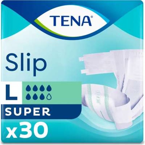 Підгузки для дорослих Tena Slip Super Large 30 (7322541118499)