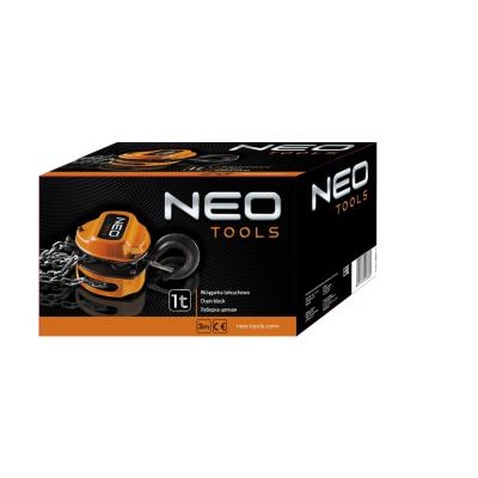 Лебідка Neo Tools ланцюгова 1 т, 3 м (11-760)