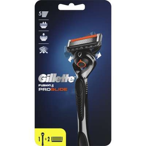 Бритва Gillette Fusion5 ProGlide Flexball з 2 змінними картриджами (7702018390816)