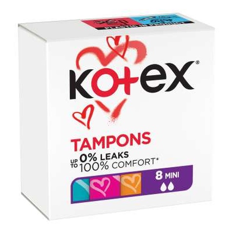 Тампони Kotex Mini 8 шт. (5029053534527)