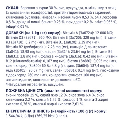 Сухий корм для собак Club 4 Paws Преміум. Для великих порід 14 кг(UP) (4820215366298)