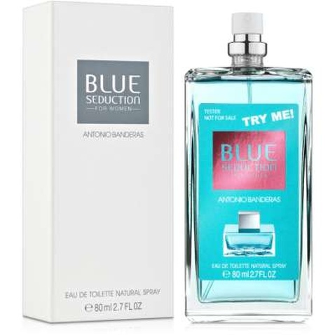 Туалетна вода Antonio Banderas Blue Seduction For Women тестер 80 мл (8411061982082)