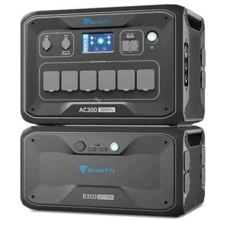 Зарядна станція BLUETTI PowerOak AC300 3000W з модулем B300 (AC300+B300)