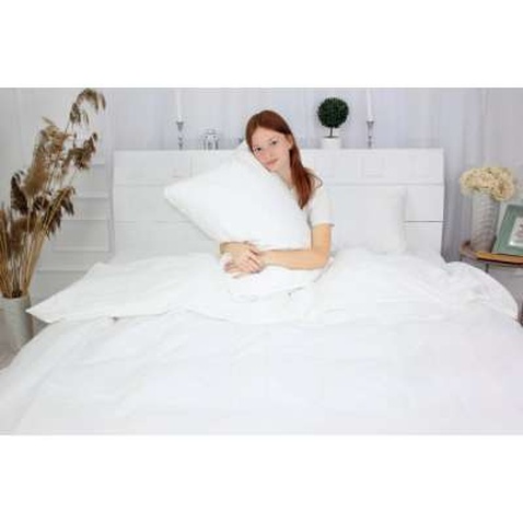 Простирадло MirSon Moko White 0001 150х220 см (2200000674098)