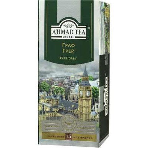 Чай Ahmad Tea Граф Грей 40х2 г (54881006828)