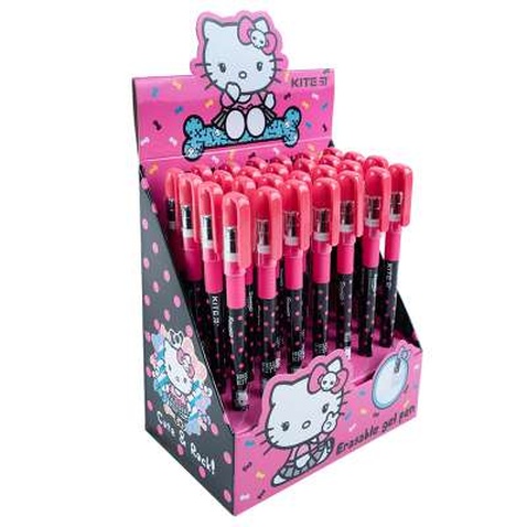 Ручка гелева Kite пиши-стирай Hello Kitty, синя (HK23-068)
