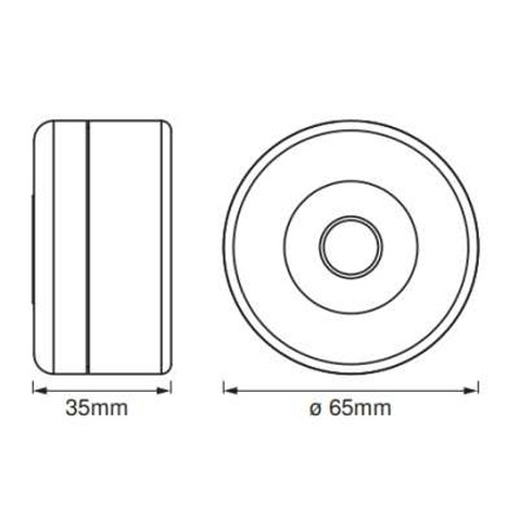 Нічник LEDVANCE DOT-IT TOUCH білий (4058075399709)