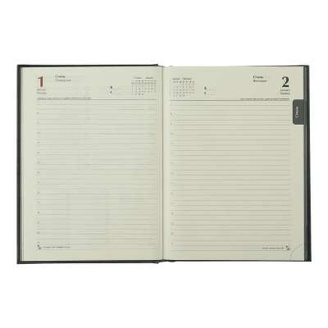 Тижневик Buromax датований 2024 BASE А5 синій (BM.2108-02)