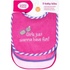 Слинявчик Luvable Friends 3 шт з написами, рожевий (2162 F)