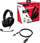 Навушники HyperX Cloud III 3.5mm/USB-A/USB-C Black 727A8AA