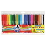 Фломастери Centropen 7550/30 COLOUR WORLD, 30 colors (7550/30 ТП)