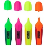 Маркер Buromax highlighter pen, NEON, chisel tip, SET 4 colors (BM.8904-84)