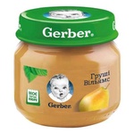 Дитяче пюре Gerber груши Вильямс 80 г (7613033513237)