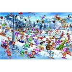 Пазл Piatnik Різдв'яне катання на лижах, 1000 елементів (PT-535147)