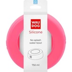 Посуд для собак WAUDOG Silicone Миска-непроливайка 750 мл рожева (50787)
