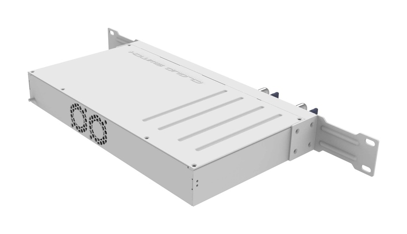 Комутатор MikroTik CRS504-4XQ-IN (4x100G QSFP28 , 1xFE LAN, POE-IN, DC JACK, 2-PIN, Dual PSU)