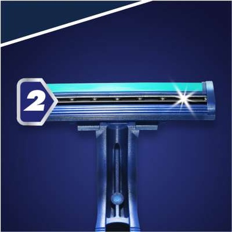 Бритва Gillette одноразовая Blue 2 Plus 5 шт (3014260283254)