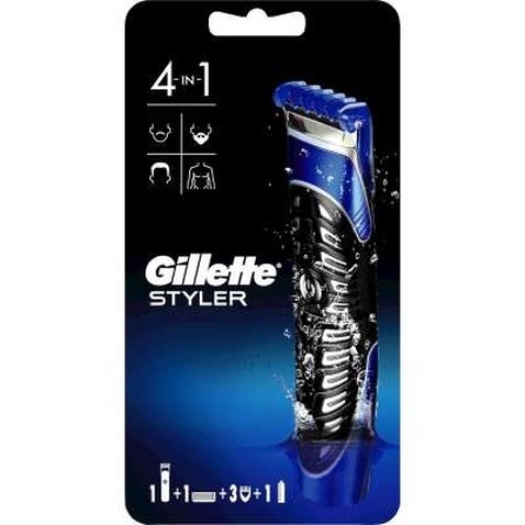 Бритва Gillette Fusion ProGlide Styler з касетою+3 насадки для бороди/вусів (7702018273386)