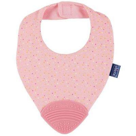 Слинявчик Chicco GIMMY BIB з прорізувачем рожевий (02581.10)