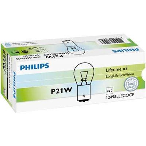 Автолампа Philips 21W (12498 LLECO CP)