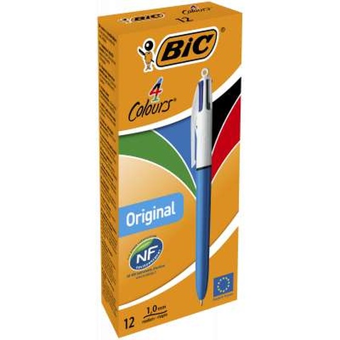 Ручка масляна Bic 4 в 1 Кольори Оріджинал (bc982866)